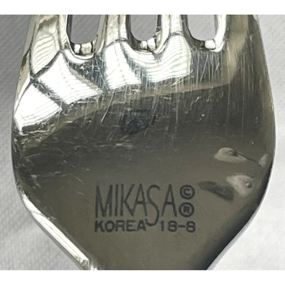 Mikasa Verona 18/8 Stainless Flatware Set Service for 8 + Serving Pieces - 43pcs